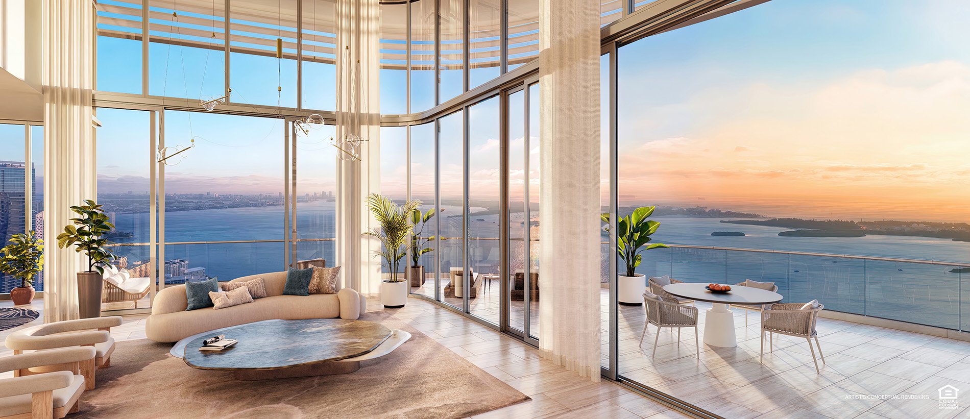 MIAMI – St Regis Brickell Residences , full floor with 5 bedrooms for sale